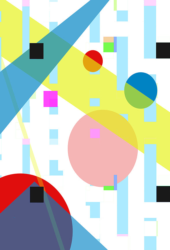 Abstract Geometric Pattern Art is a creation I have developed with Affinity Designer.