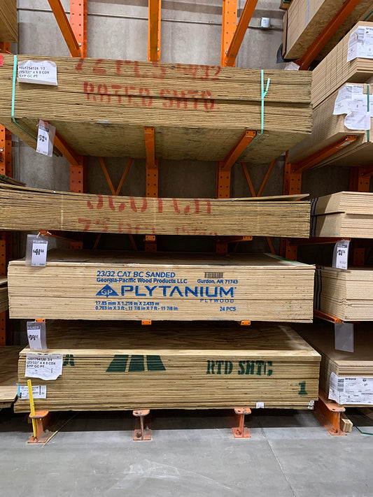 Lumber Yard supplies for art making